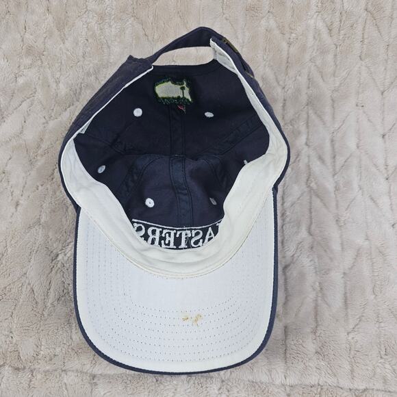 Masters Strap Back Hat Augusta National Golf Club Script Embroidered The Game - Picture 4 of 5